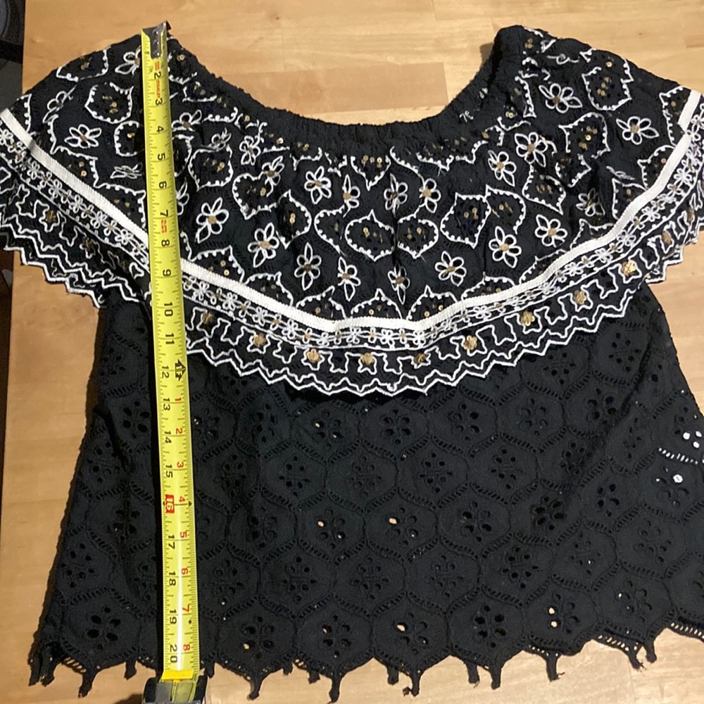 NWT Anthropologie lace top size XS (runs big) - Picture 7 of 7